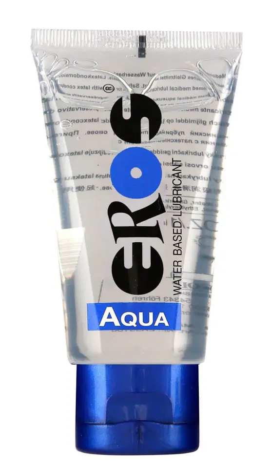 ⁨Lubrykant na bazie wody 200ml Eros Aqua⁩ w sklepie Wasserman.eu
