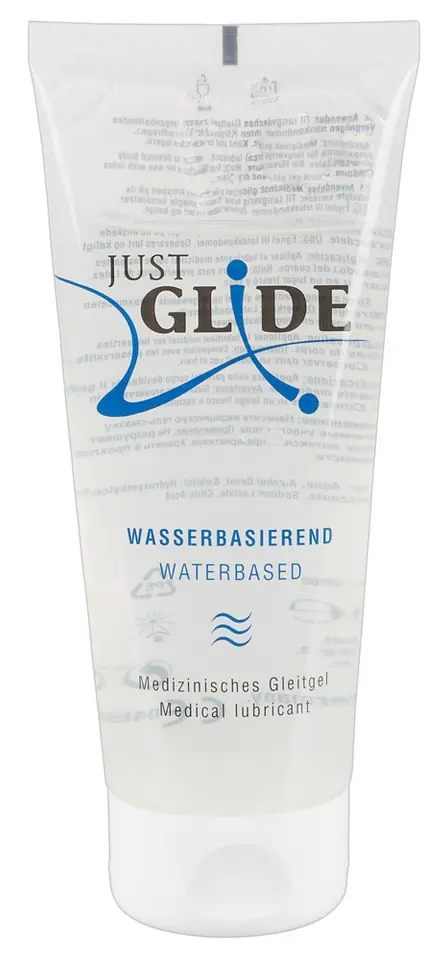 ⁨Water-based lubricant 200 ml Just Glide⁩ at Wasserman.eu