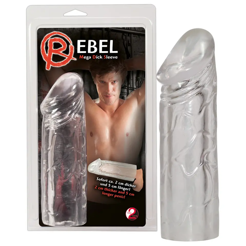 ⁨Rebel Mega Dick Sleeve⁩ w sklepie Wasserman.eu