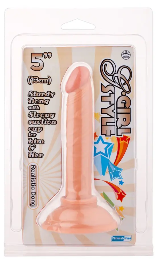 ⁨Dildo z przyssawką G-Girl Style 15 cm⁩ w sklepie Wasserman.eu