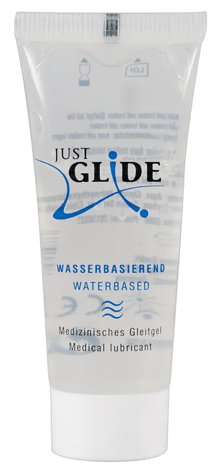 ⁨Water-based lubricant 20 ml Just Glide⁩ at Wasserman.eu