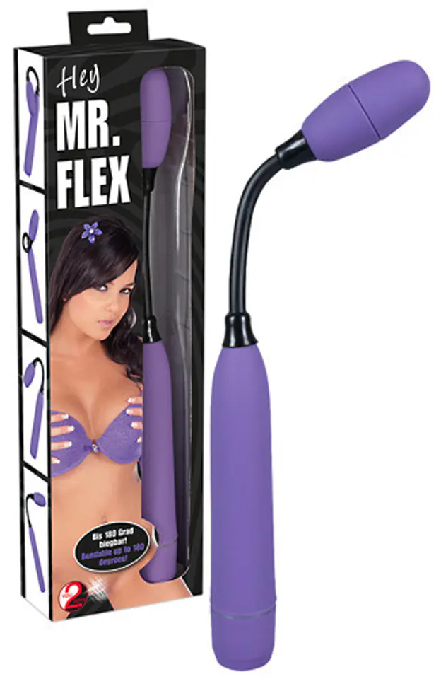 ⁨Vibro bullet Hey Mr. Flex fioletowy⁩ w sklepie Wasserman.eu