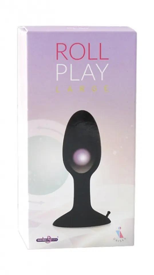 ⁨Korek analny silikonowy Roll Play 12 cm⁩ w sklepie Wasserman.eu
