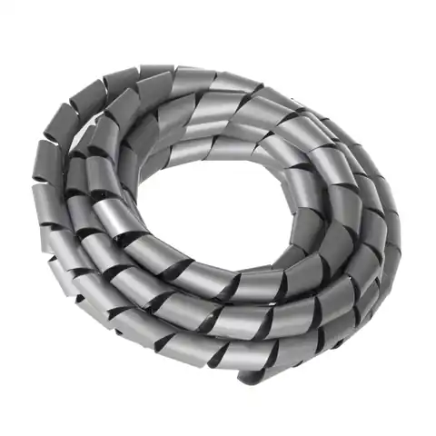 ⁨MCTV-686S 48457 Masking cover for cables (14.6*16mm) 3m silver spiral⁩ at Wasserman.eu