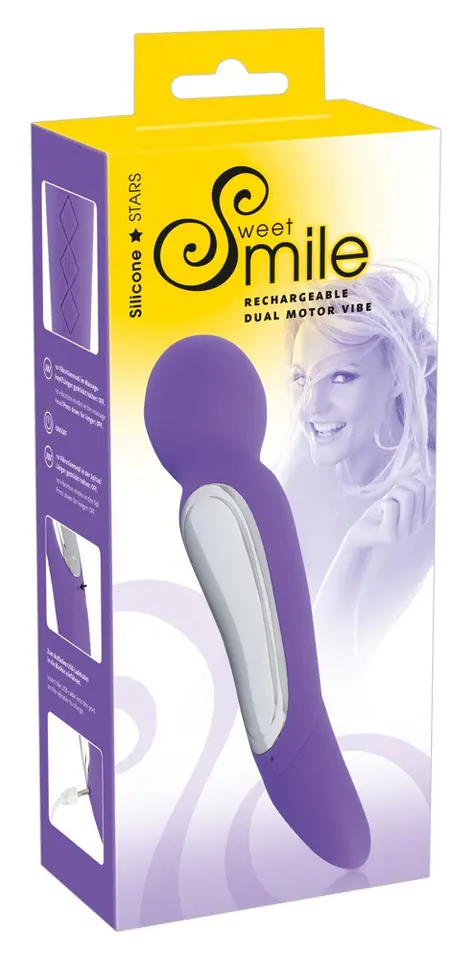 Wibrator Smile z dwoma silniczkami w sklepie Wasserman.eu
