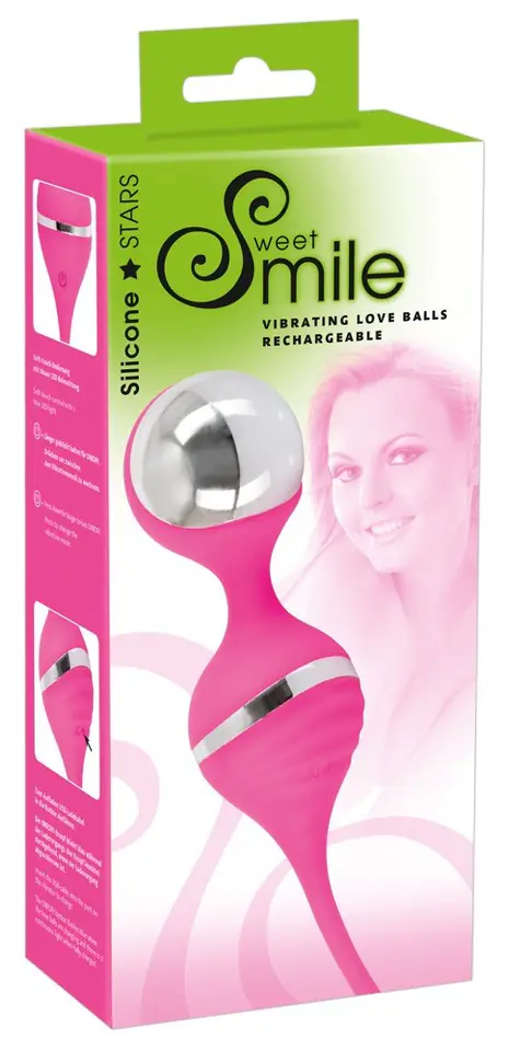 ⁨Smile geisha balls with pink vibrations⁩ at Wasserman.eu