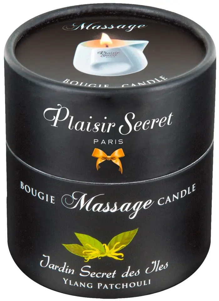 ⁨Patchouli massage candle 80 ml Plaisir Secret⁩ at Wasserman.eu