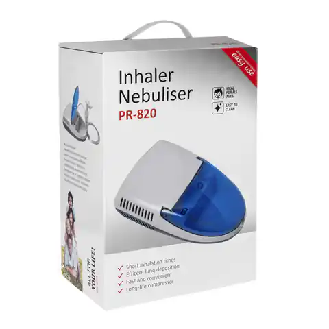 ⁨Promedix nebulizer inhaler, set, masks, filters, PR-820⁩ at Wasserman.eu