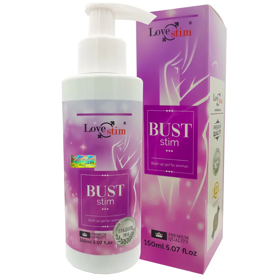 ⁨Żel na powiększenie piersi Bust Stim 150ml LoveStim⁩ w sklepie Wasserman.eu