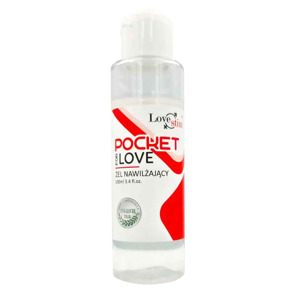 ⁨Lubrykant Pocket for love 100ml  LoveStim⁩ w sklepie Wasserman.eu