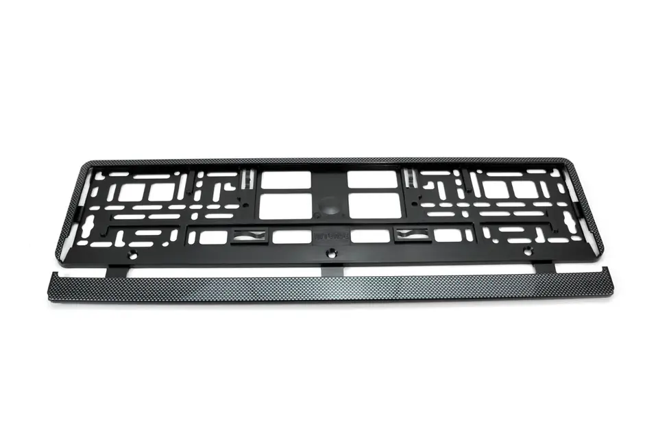 ⁨01165 License plate holder - carbon⁩ at Wasserman.eu