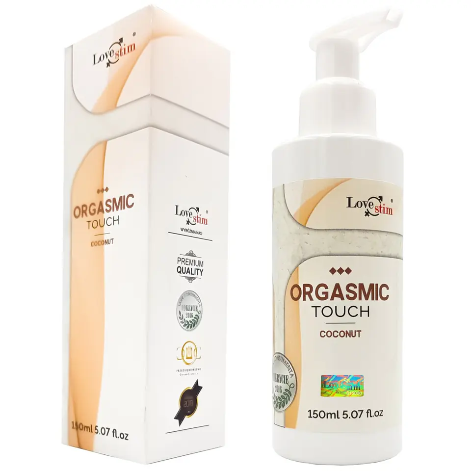 ⁨Olejek do masażu Orgasmic Touch Kokos 150ml LoveStim⁩ w sklepie Wasserman.eu