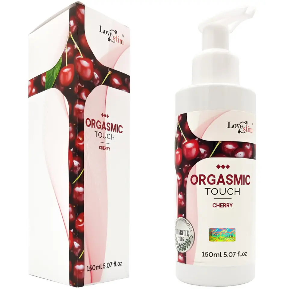 ⁨Olejek do masażu Orgasmic Touch Wiśnia 150ml LoveStim⁩ w sklepie Wasserman.eu