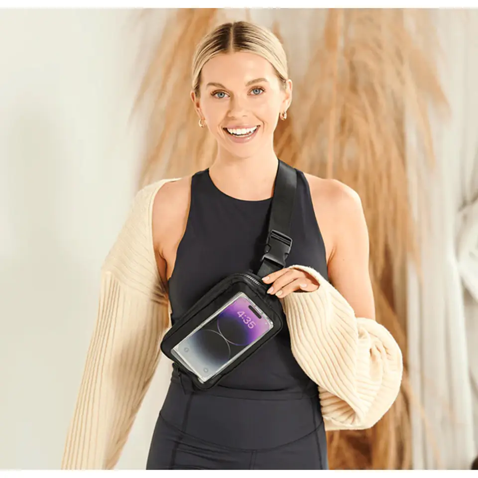 ⁨Case-Mate Phone Belt Bag - Torba z paskiem na telefon (Black)⁩ w sklepie Wasserman.eu