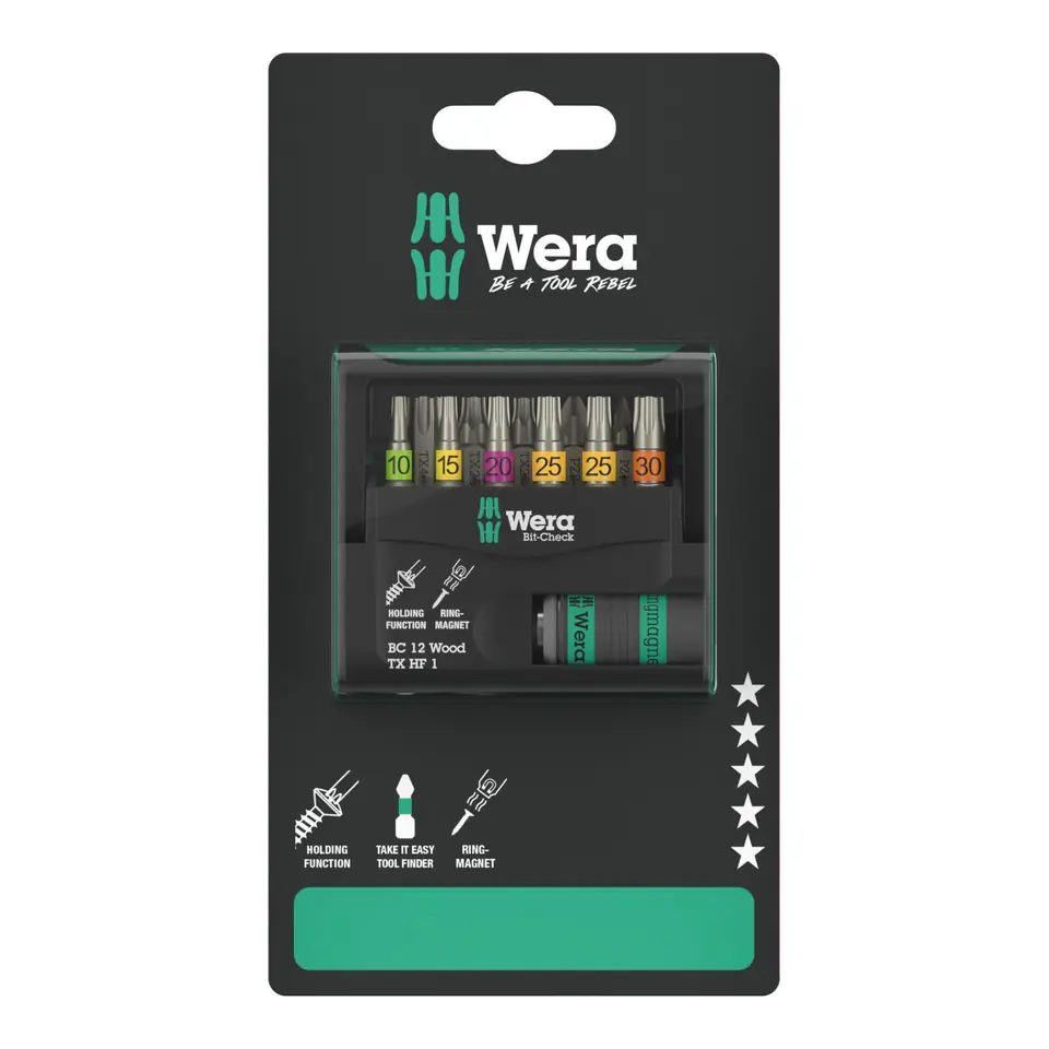 ZESTAW BITÓW BIT-CHECK 12 WOOD TX HF 1 SB, 12CZ w sklepie Wasserman.eu