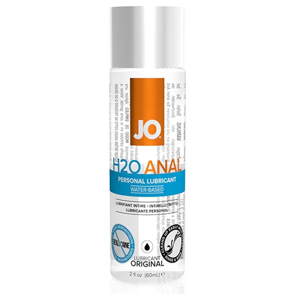 ⁨Lubrykant na bazie wody H2O Anal 60 ml System JO⁩ w sklepie Wasserman.eu