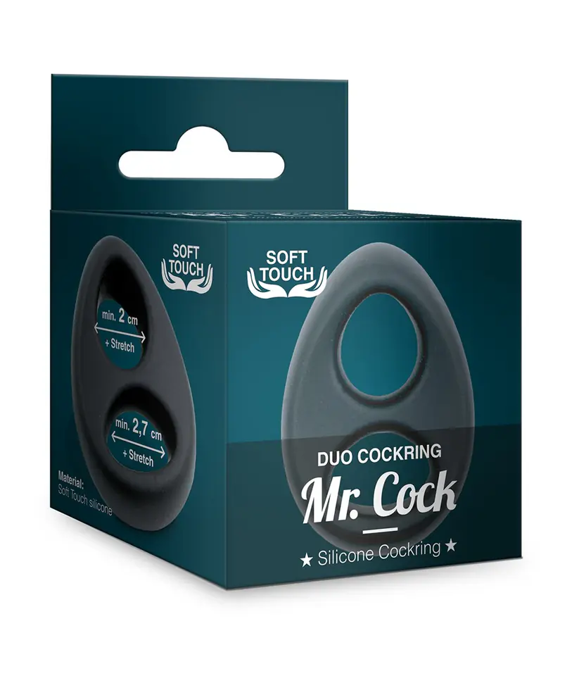 ⁨Mr.Cock Duo Penis Ring⁩ at Wasserman.eu