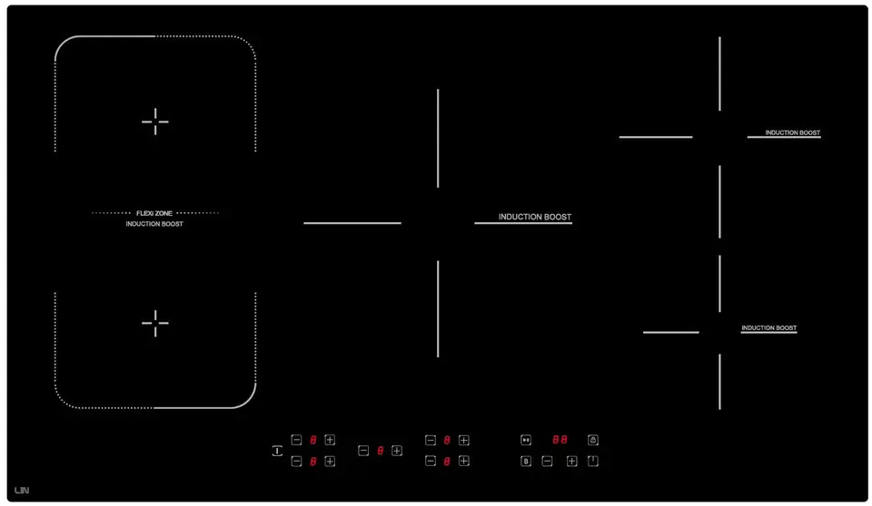 ⁨LIN  LI-B57235 7200 W induction cooktop.⁩ at Wasserman.eu