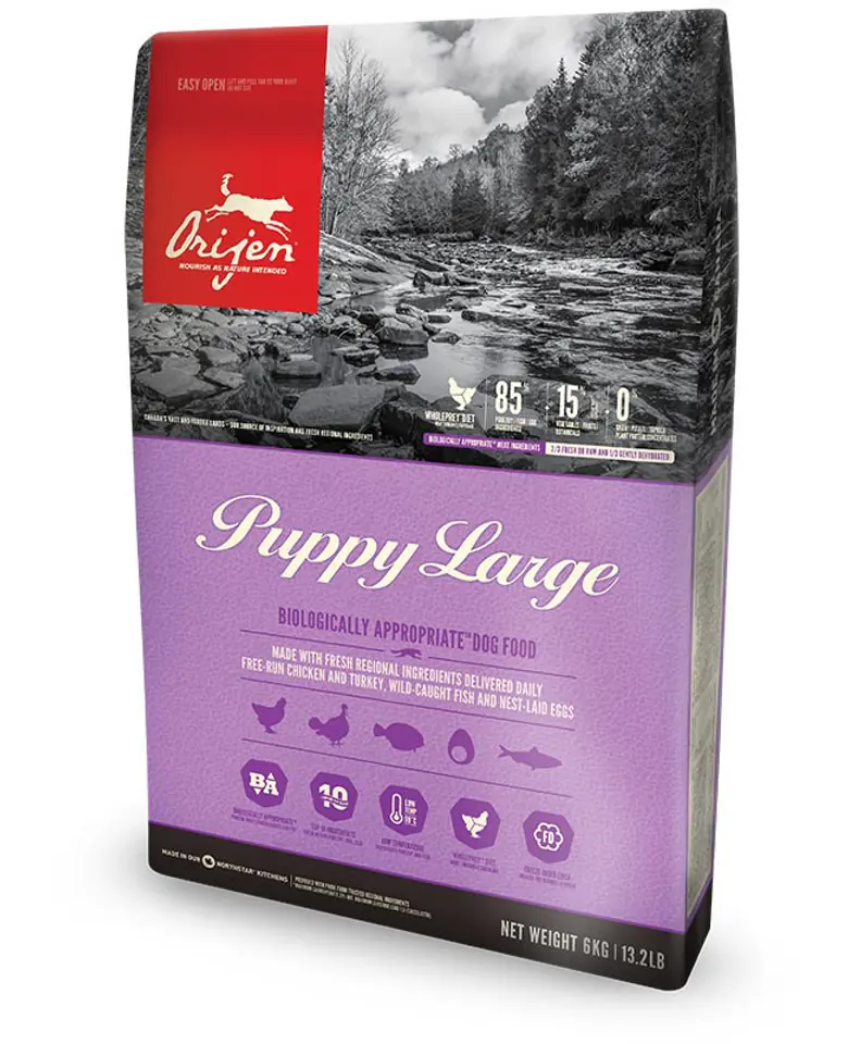 ⁨ORIJEN Puppy Large - dry dog food - 11,4 kg⁩ at Wasserman.eu