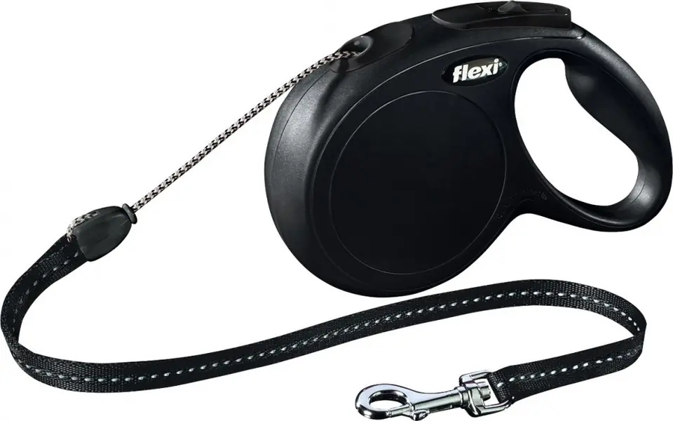 ⁨Flexi New CLASSIC 8 m Black Dog Retractable lead⁩ at Wasserman.eu