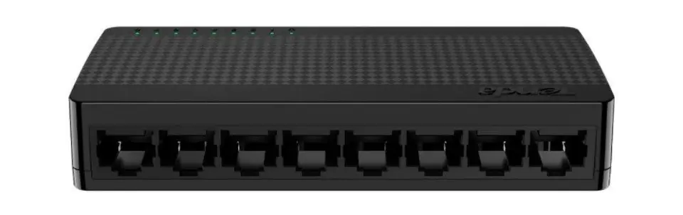 ⁨Tenda SG108M network switch Unmanaged Gigabit Ethernet (10/100/1000) Black⁩ at Wasserman.eu