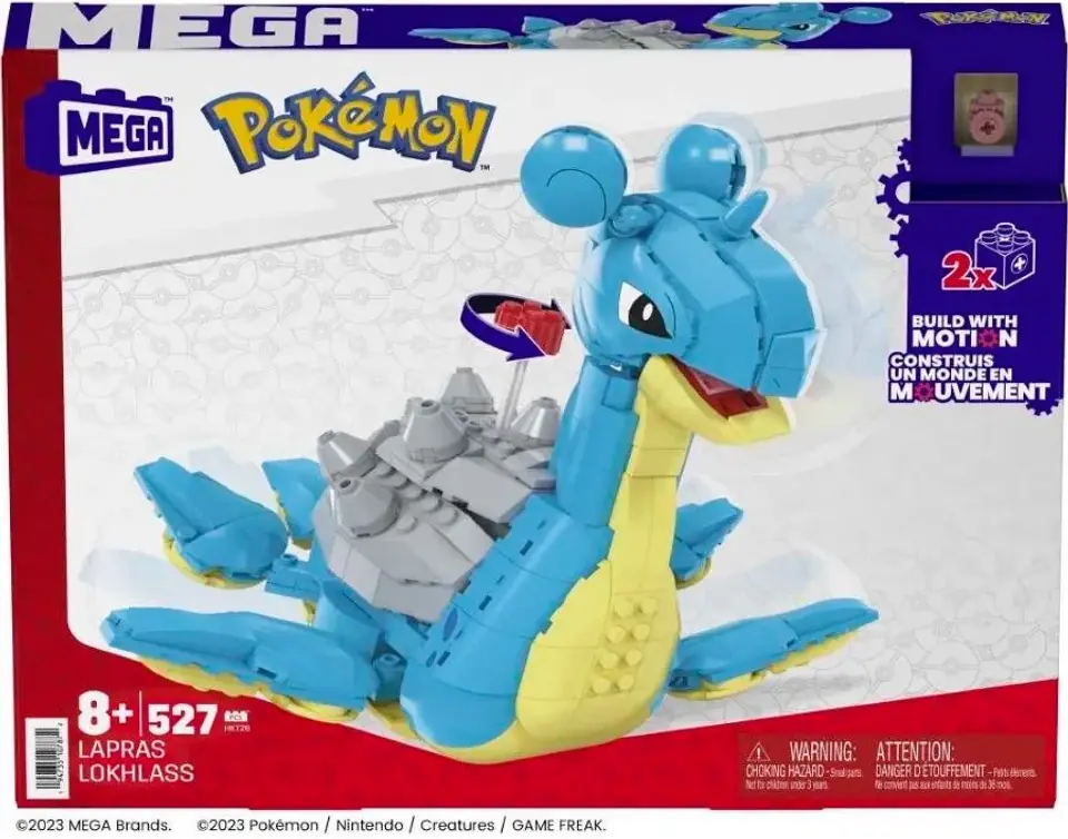 ⁨MEGA Pokemon Lapras Funkcja Ruchu HKT26⁩ w sklepie Wasserman.eu