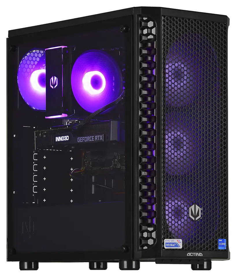Actina 5901443335429 PC Intel® Core™ i5 i5-12400F 16 GB DDR4-SDRAM 1 TB SSD NVIDIA GeForce RTX 3060 Midi Tower Black at Wasserman.eu