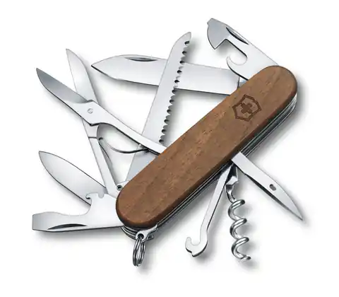 ⁨Victorinox Huntsman Wood Multi-tool knife Stainless steel⁩ at Wasserman.eu