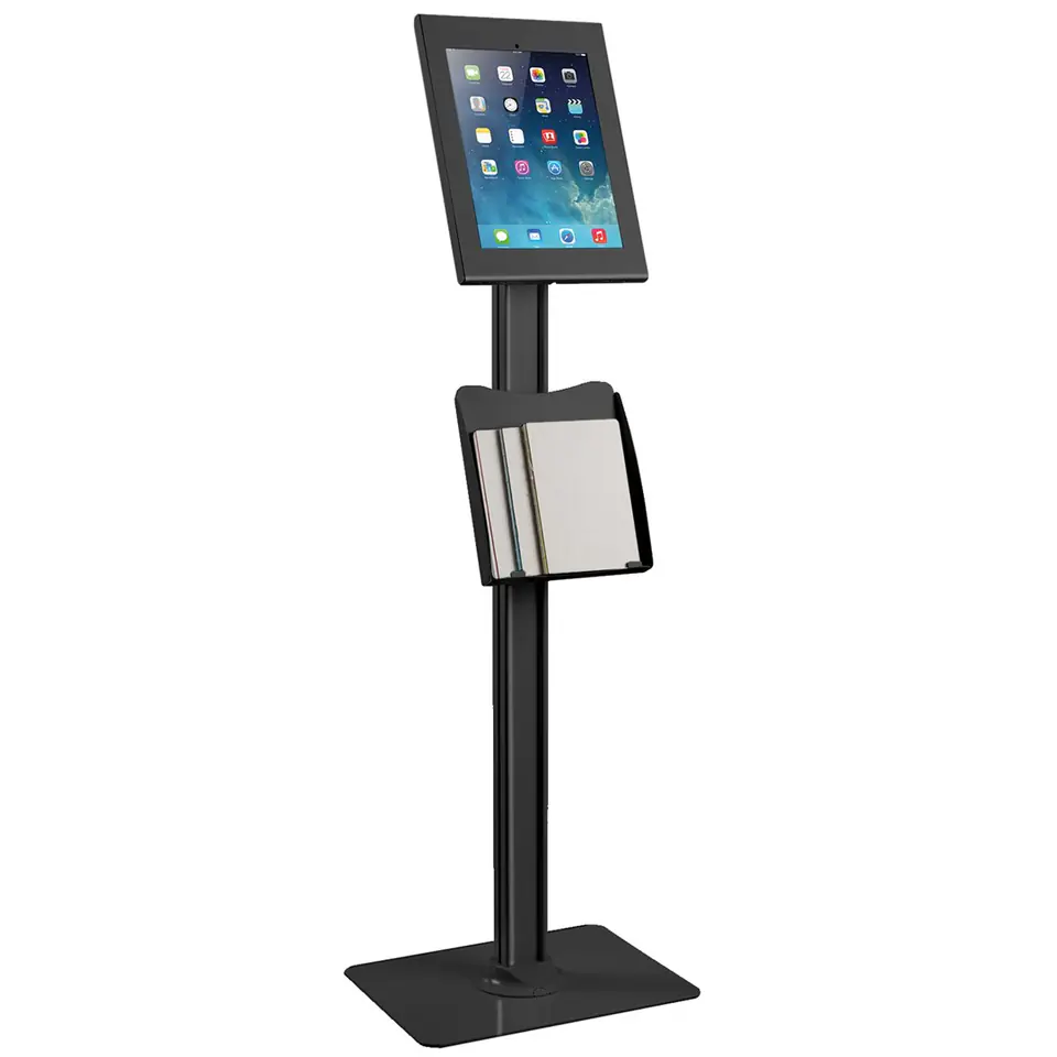 ⁨Maclean MC-867B Anti Theft Tablet Stand Kiosk Floor Mount Lock System iPad Pro (Gen 3) 12.9"⁩ at Wasserman.eu