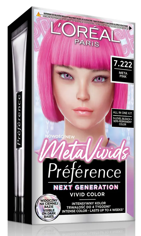 ⁨LOR PREFERENCE METAVIVIDS 7.222 PINK⁩ w sklepie Wasserman.eu