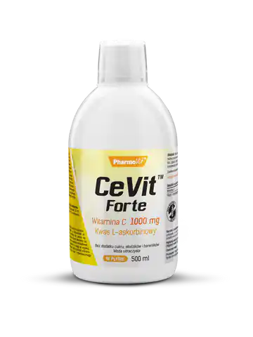 ⁨CeVit Forte Witamina C 1000 mg 500ml PharmoVit⁩ w sklepie Wasserman.eu