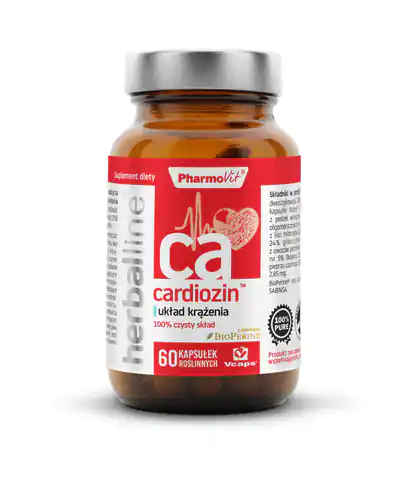 ⁨Herballine Cardiozin™ układ krążenia 60 kapsułek⁩ w sklepie Wasserman.eu