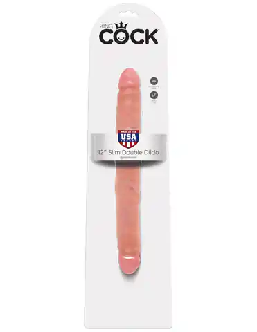 ⁨Dildlo dwustronne 30 cm King Cock⁩ w sklepie Wasserman.eu