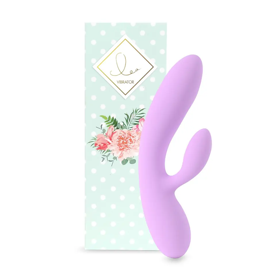 ⁨FeelzToys - Wibrator Lea Rabbit fioletowy⁩ w sklepie Wasserman.eu