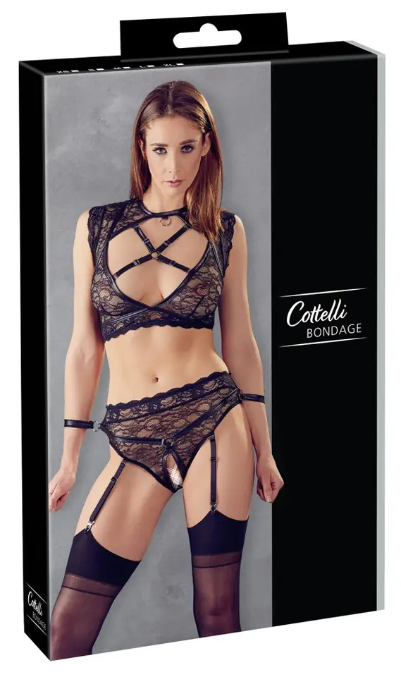 ⁨Cottelli Bondage M underwear set⁩ at Wasserman.eu