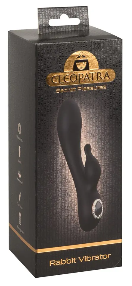 ⁨Wibrator Rabbit 19,7 cm Cleopatra⁩ w sklepie Wasserman.eu
