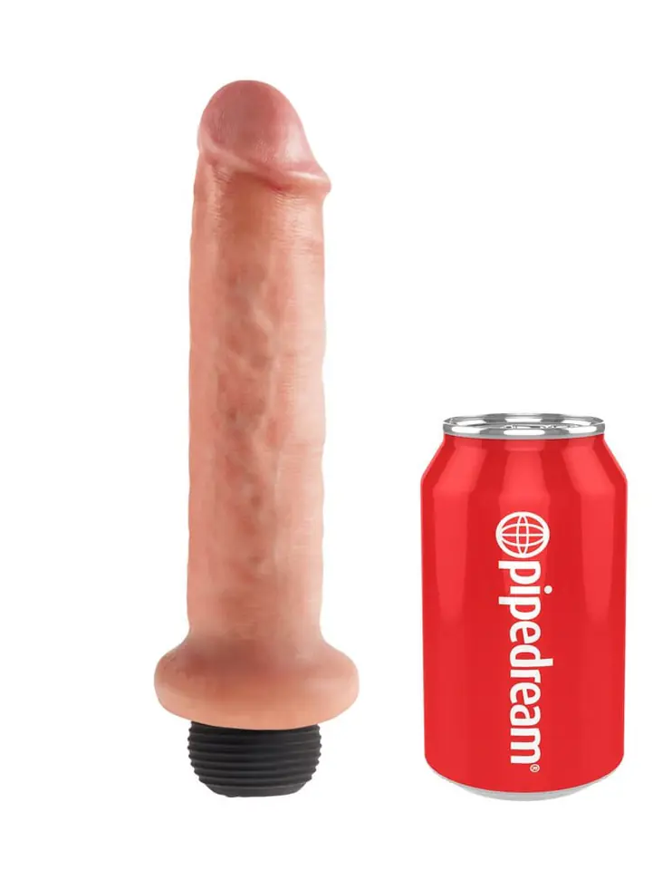 ⁨Dildo z funkcją wytrysku 22 cm King Cock⁩ w sklepie Wasserman.eu