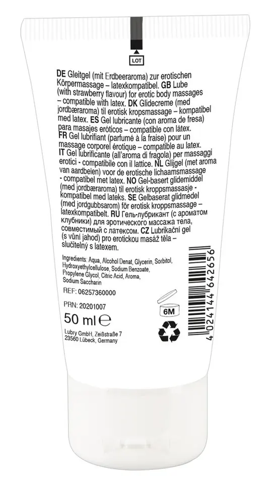 ⁨Żel do masażu Truskawka 50ml Lick-it⁩ w sklepie Wasserman.eu