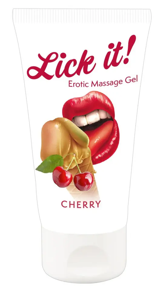 ⁨Żel do masażu Wiśnia 50ml Lick-it⁩ w sklepie Wasserman.eu