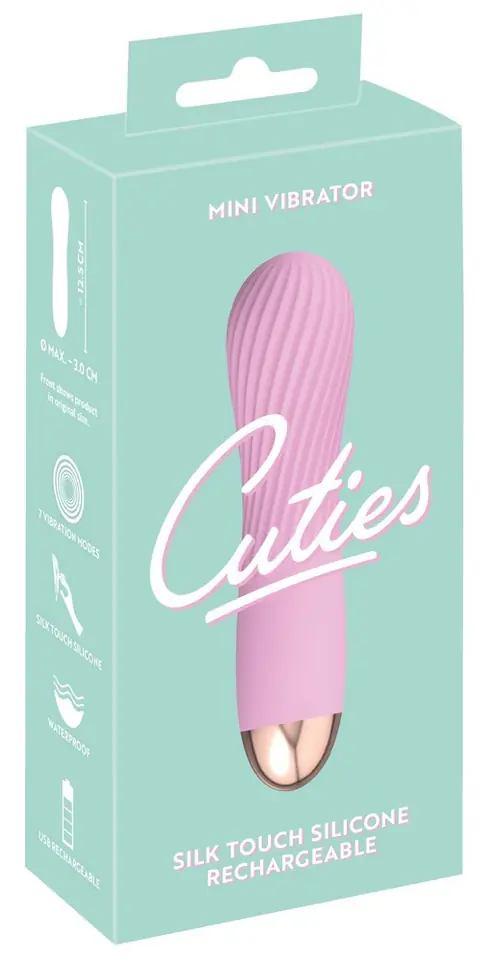 Mini wibrator 12,5 cm Cuties w sklepie Wasserman.eu