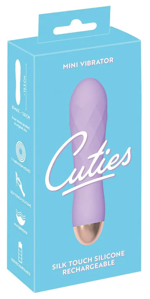 Mini wibrator 12,5 cm Cuties w sklepie Wasserman.eu