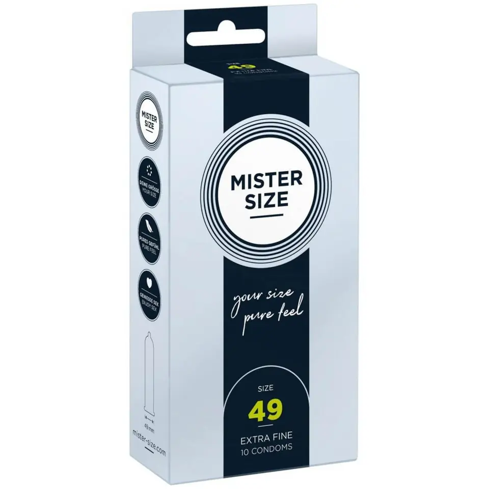 Prezerwatywy 49mm 10 szt. Mister Size w sklepie Wasserman.eu