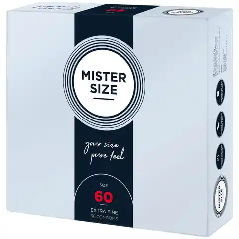 ⁨Condoms 60 mm 36 pcs. Mister Size⁩ at Wasserman.eu