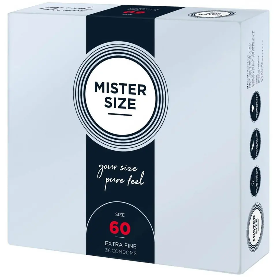 Prezerwatywy 60 mm 36 szt. Mister Size w sklepie Wasserman.eu