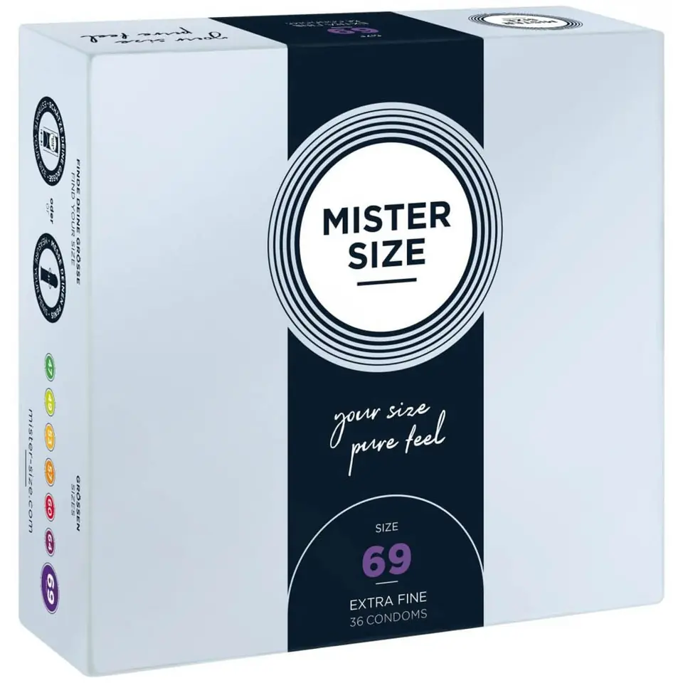 ⁨Condoms 69 mm 36 pcs. Mister Size⁩ at Wasserman.eu