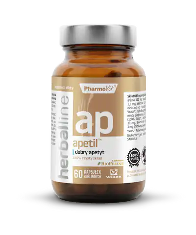 ⁨Apetil™ dobry apetyt 60 kapsułek Herballine™ Pharmovit⁩ w sklepie Wasserman.eu