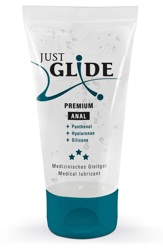 ⁨Lubrykant analny Premium 50 ml Just Glide⁩ w sklepie Wasserman.eu