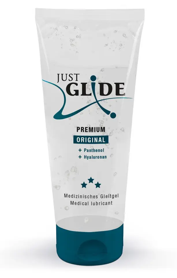 ⁨Premium water-based lubricant 200 ml Just Glide⁩ at Wasserman.eu