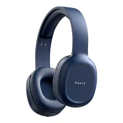 ⁨Bezprzewodowe Słuchawki gamingowe Havit H2590BT PRO (niebieskie)⁩ w sklepie Wasserman.eu