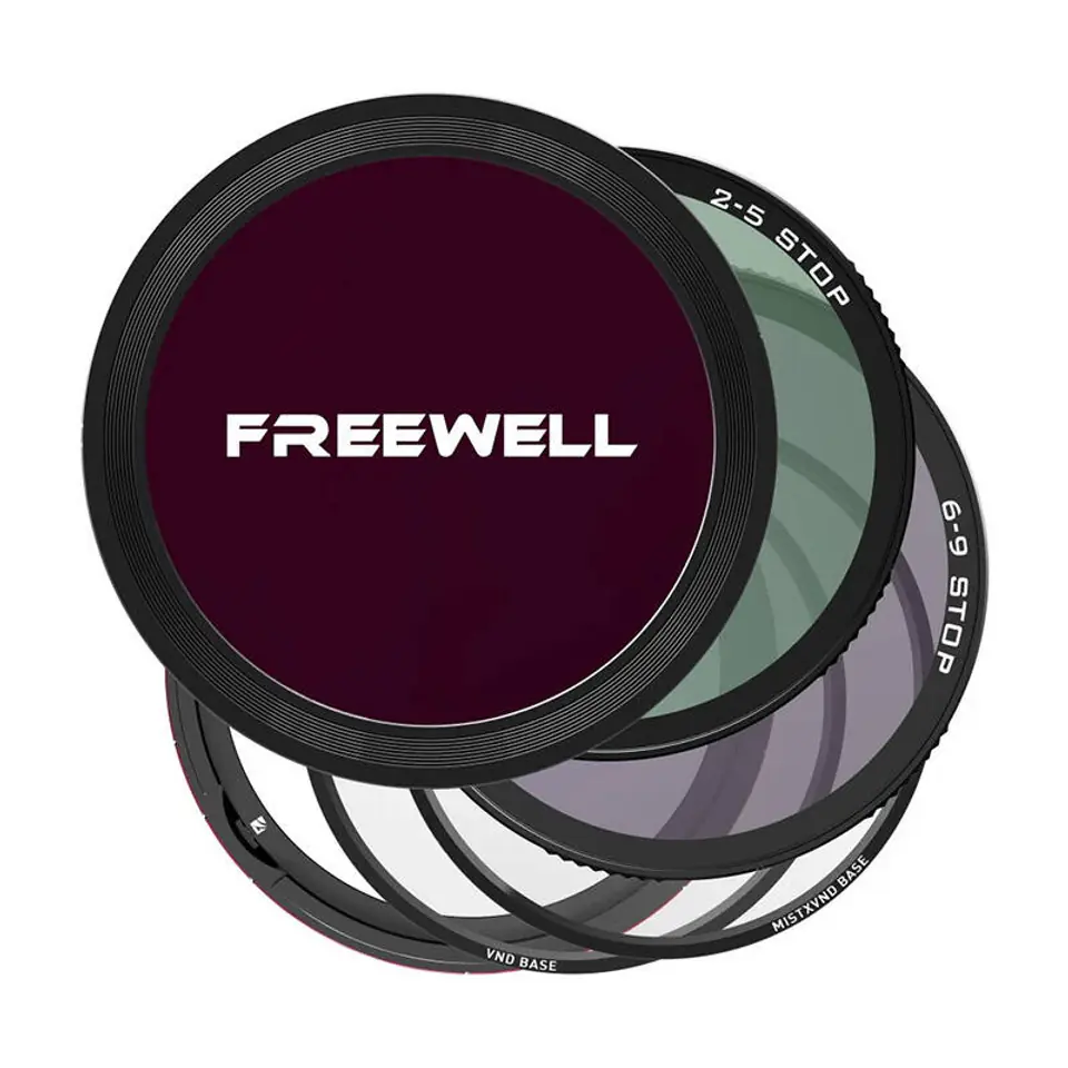 ⁨Zestaw filtrów magnetycznych Variable ND Freewell 82mm⁩ w sklepie Wasserman.eu